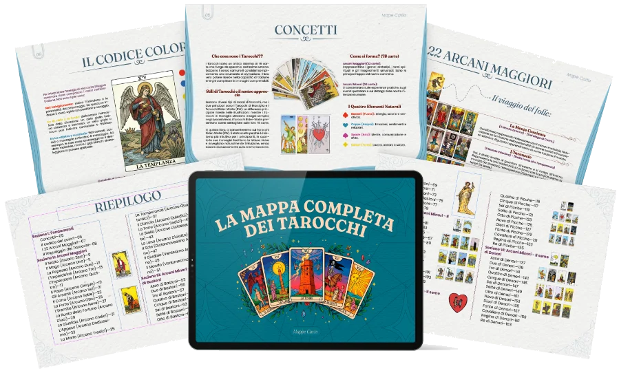 La Mappa dei Tarocchi — guida visiva