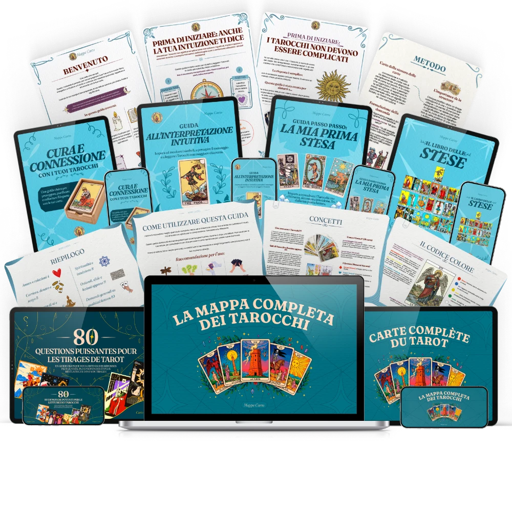 Tutto incluso — La Mappa Completa dei Tarocchi con tutti i materiali e i bonus